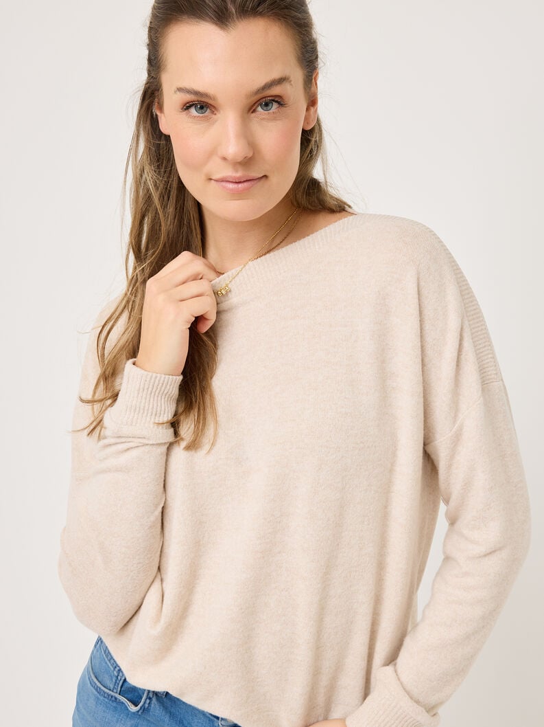 chemise à manches longues - beige taw0897-10027 acheter tamaris shirts tops en ligne